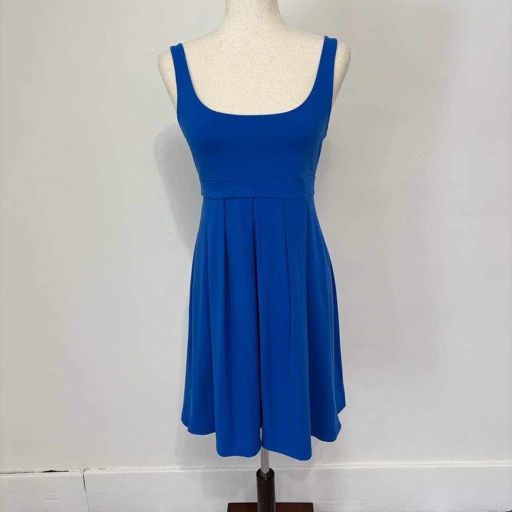 Susana Monaco Blue Stretch Mini Dress Sz S